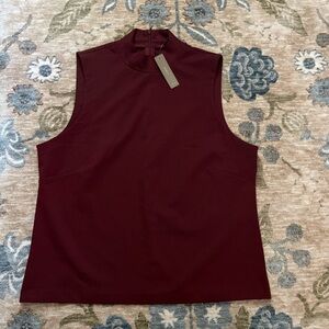 J. Crew Deep Burgundy Tank Top